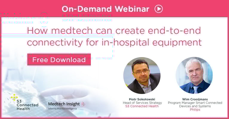 Beyond medical devices: How medtech can create end-to-end connectivity for in-hospital equipment