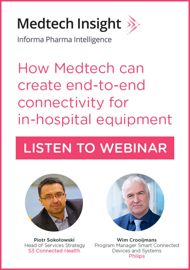 Webinar: How Medtech can create end-to-end connectivity for in-hospital equipment