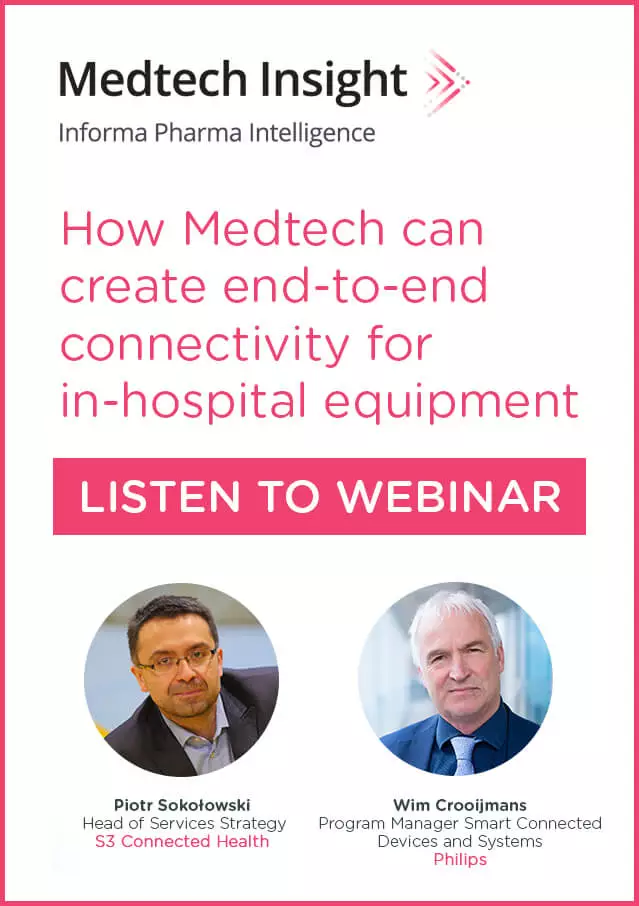 How Medtech can create end-to-end connectivity for in-hospital equipment-webinar