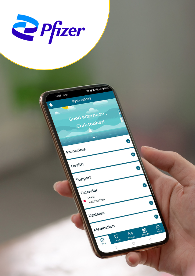 Pfizer LivingWith™ Digital Health Solution