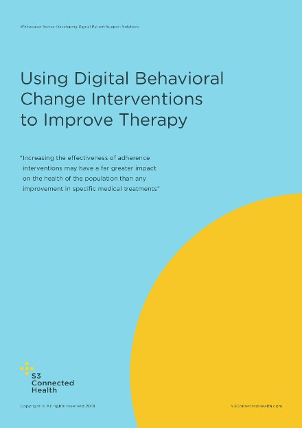 Whitepaper – Using Digital Behavioral Change Interventions to Improve Therapy Adherence