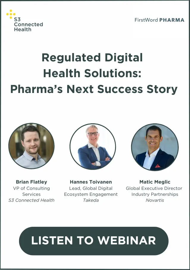 Webinar - Regulated Digital Health Solutions: Pharma’s Next Success Story